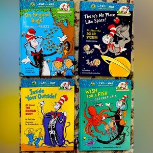 Cat in the Hat-4 books